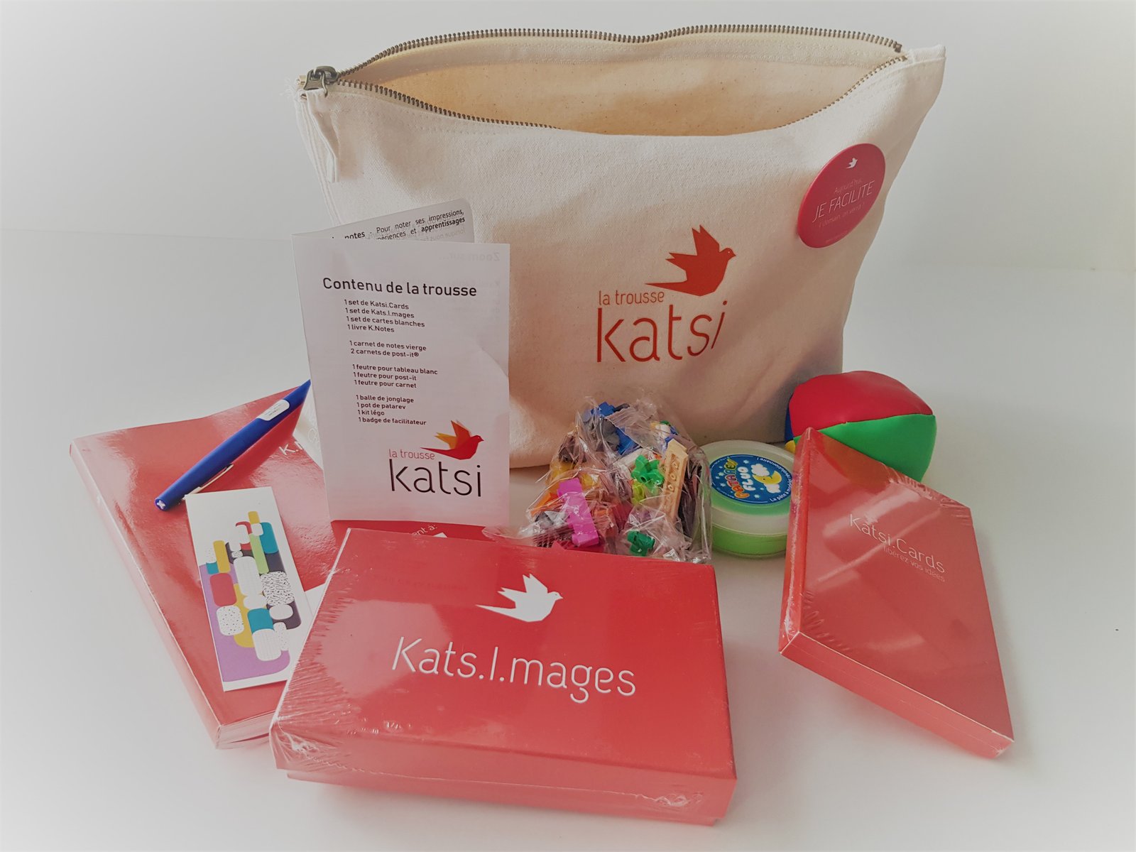 Quelques éléments de la trousse Katsi
