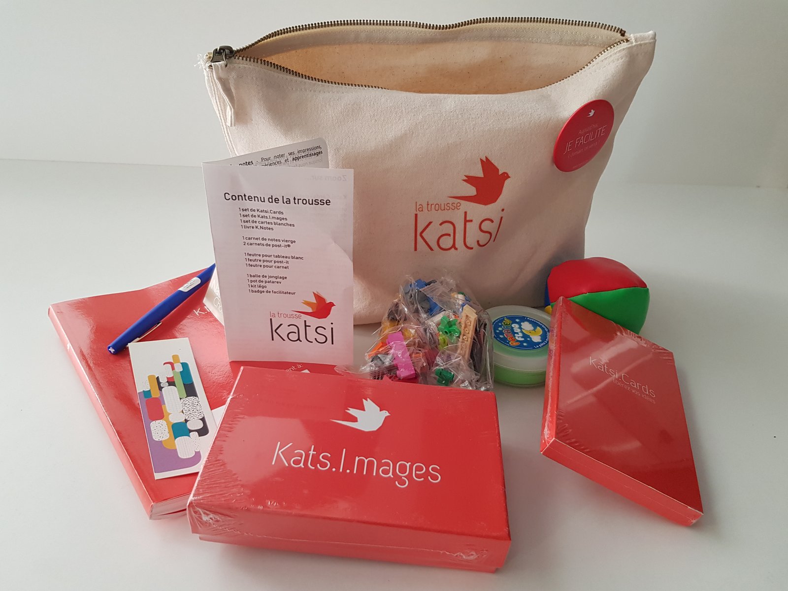 Vue détaillée de la trousse Katsi